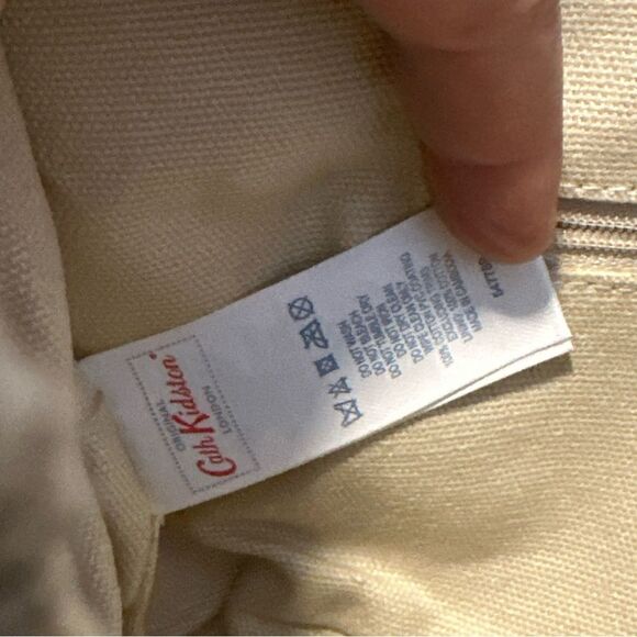 Cath Kidston London Colorful polka dots quilted design coated canvas Tote - Picture 8 of 14